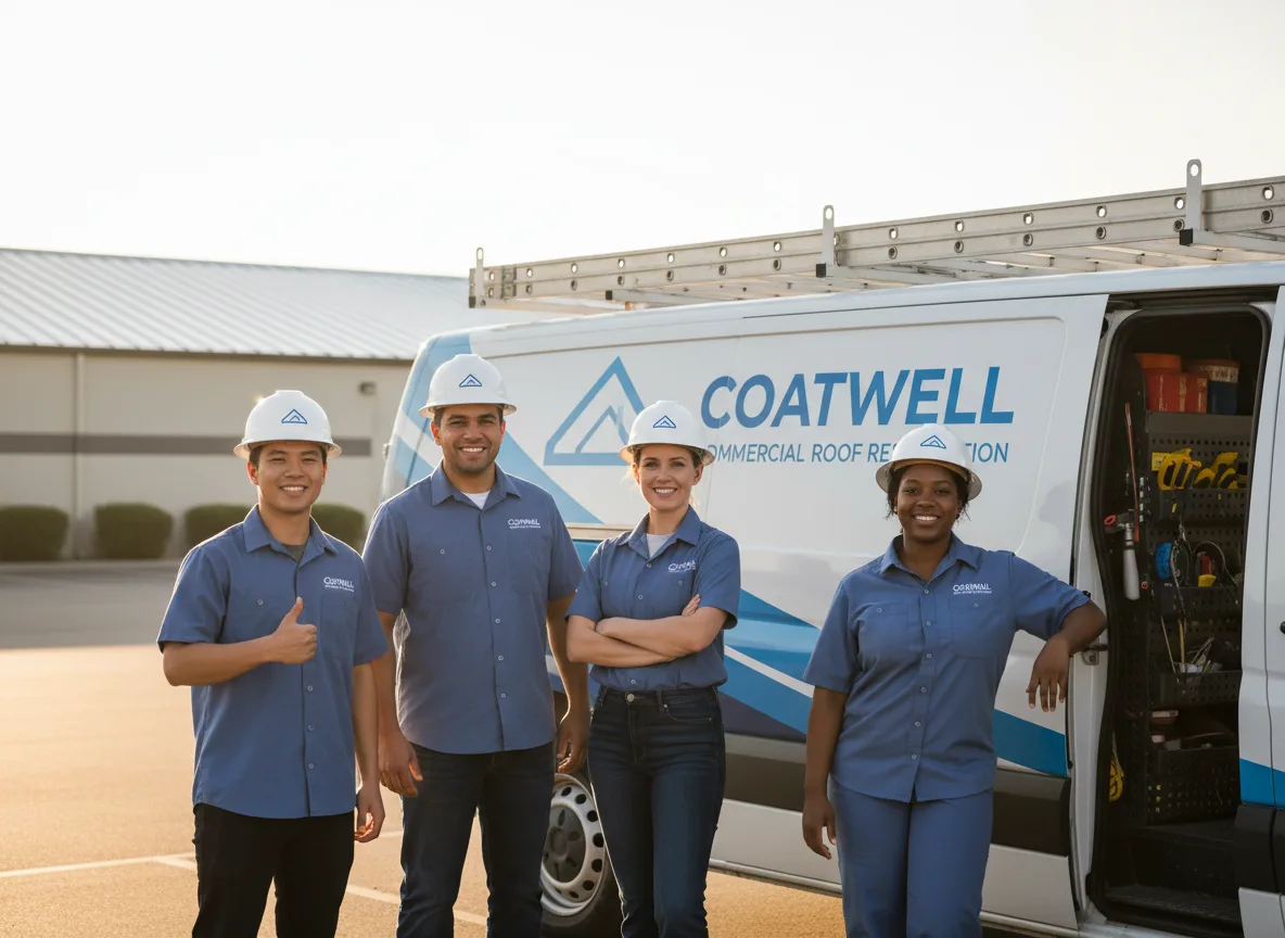 Commercial roof coating company in Elton, LA
